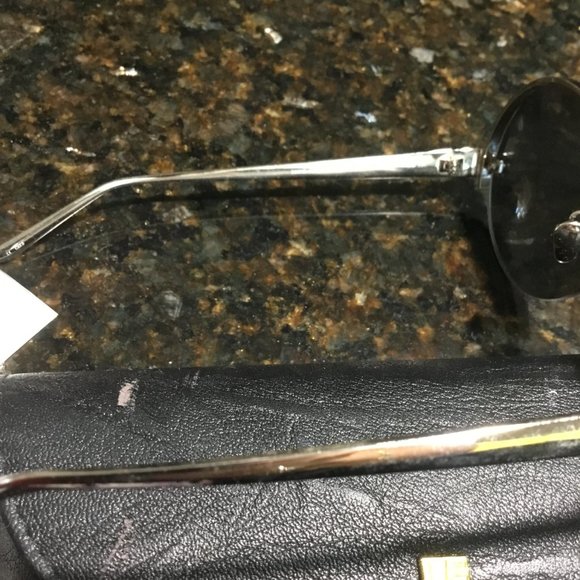 Linda Farrow Silver Mirrored Sunglasses New $1100.00 main image 4